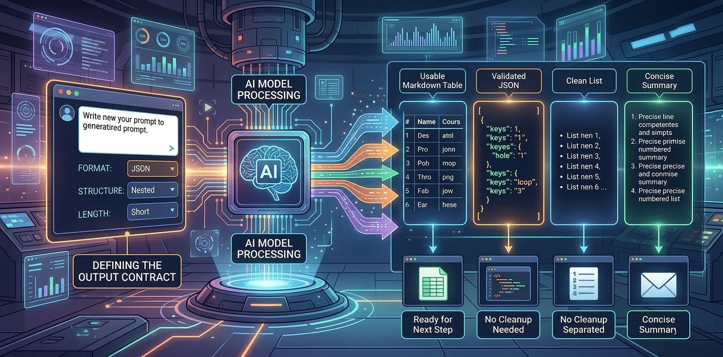 Shaping the Output: How to Get AI to Return Exactly What You Need